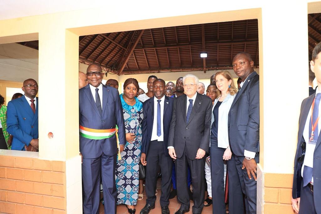 President Mattarella visits the Community of Sant'Egidio in Abidjan: 'Thank you because you have a dream that becomes reality through hope